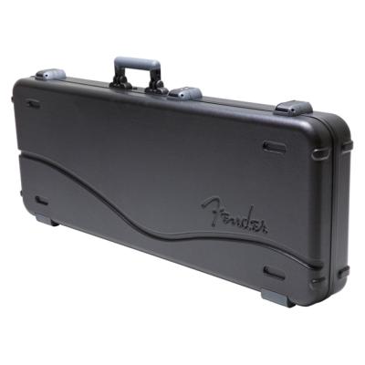 FENDER DELUXE MOLDED JAGUAR/JAZZMASTER CASE, BLACK